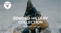 Desktop Screenshot of edmundhillary.com